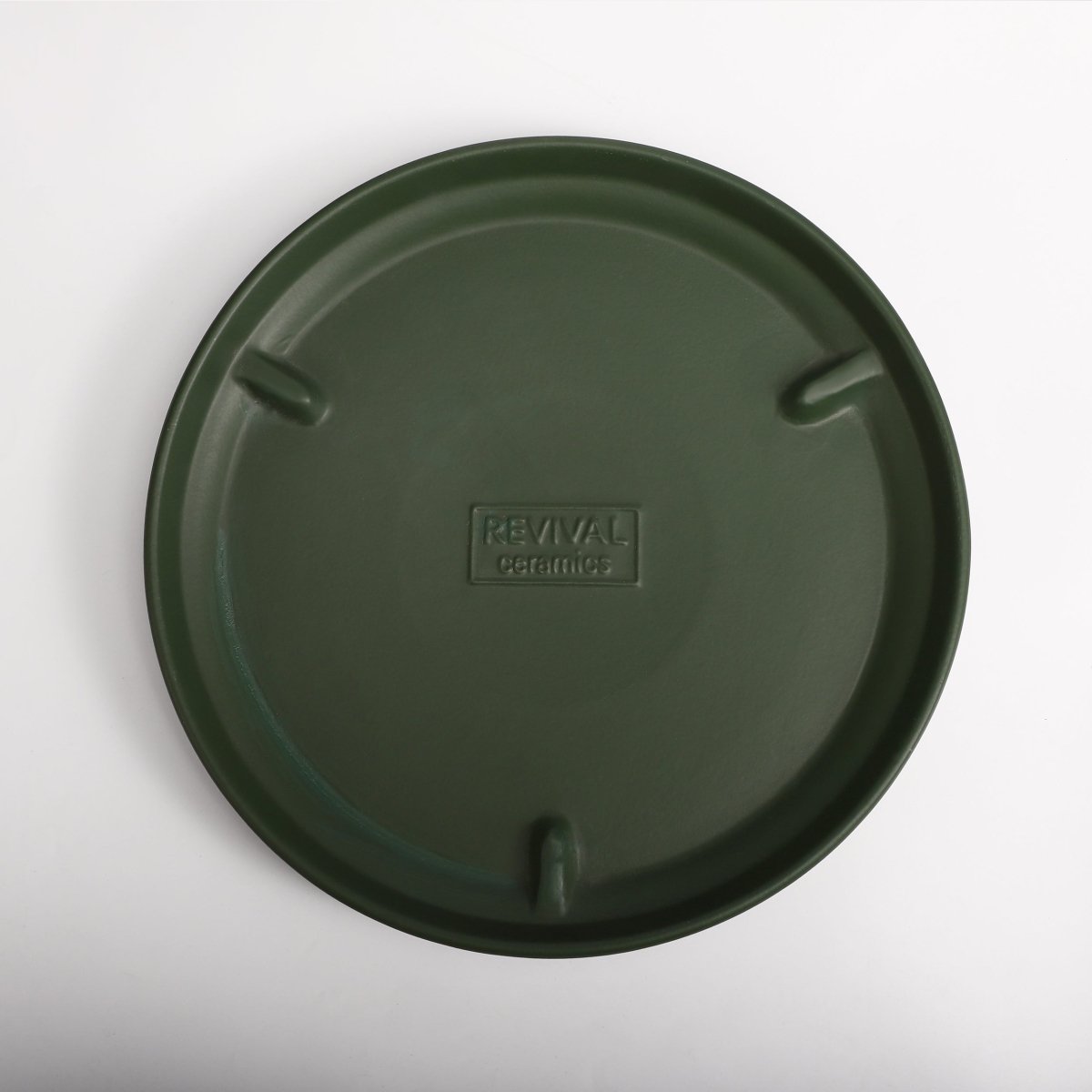 The Ceramic Cylinder Planter with Saucer, 2nd Generation - Ed's Plant Shop