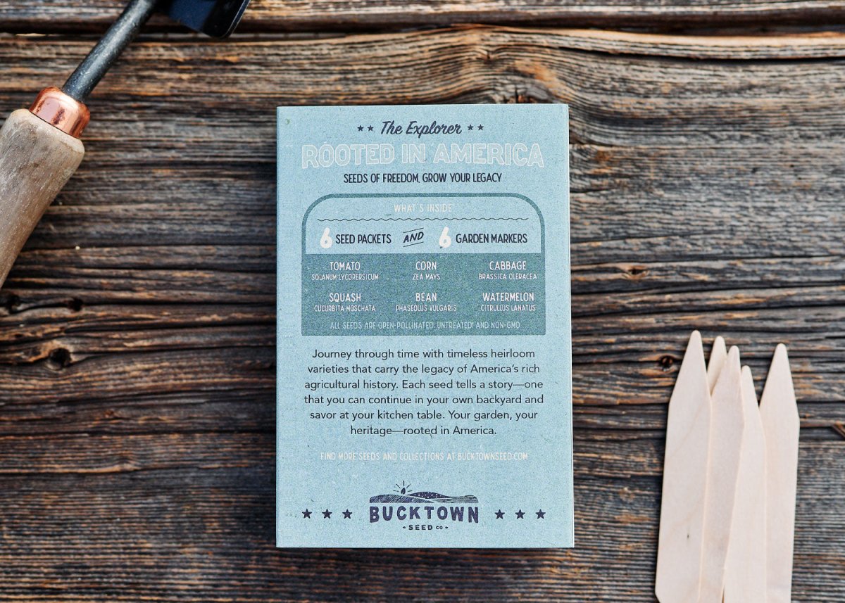 The Explorer : Rooted in America - Seed Collection - Ed's Plant Shop
