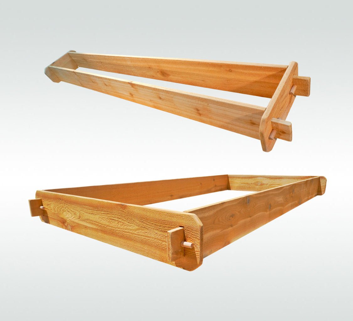Timberlane Gardens Raised Garden Bed Kit 2 Tiered (1x6 3x6) Select Cedar - Ed's Plant Shop