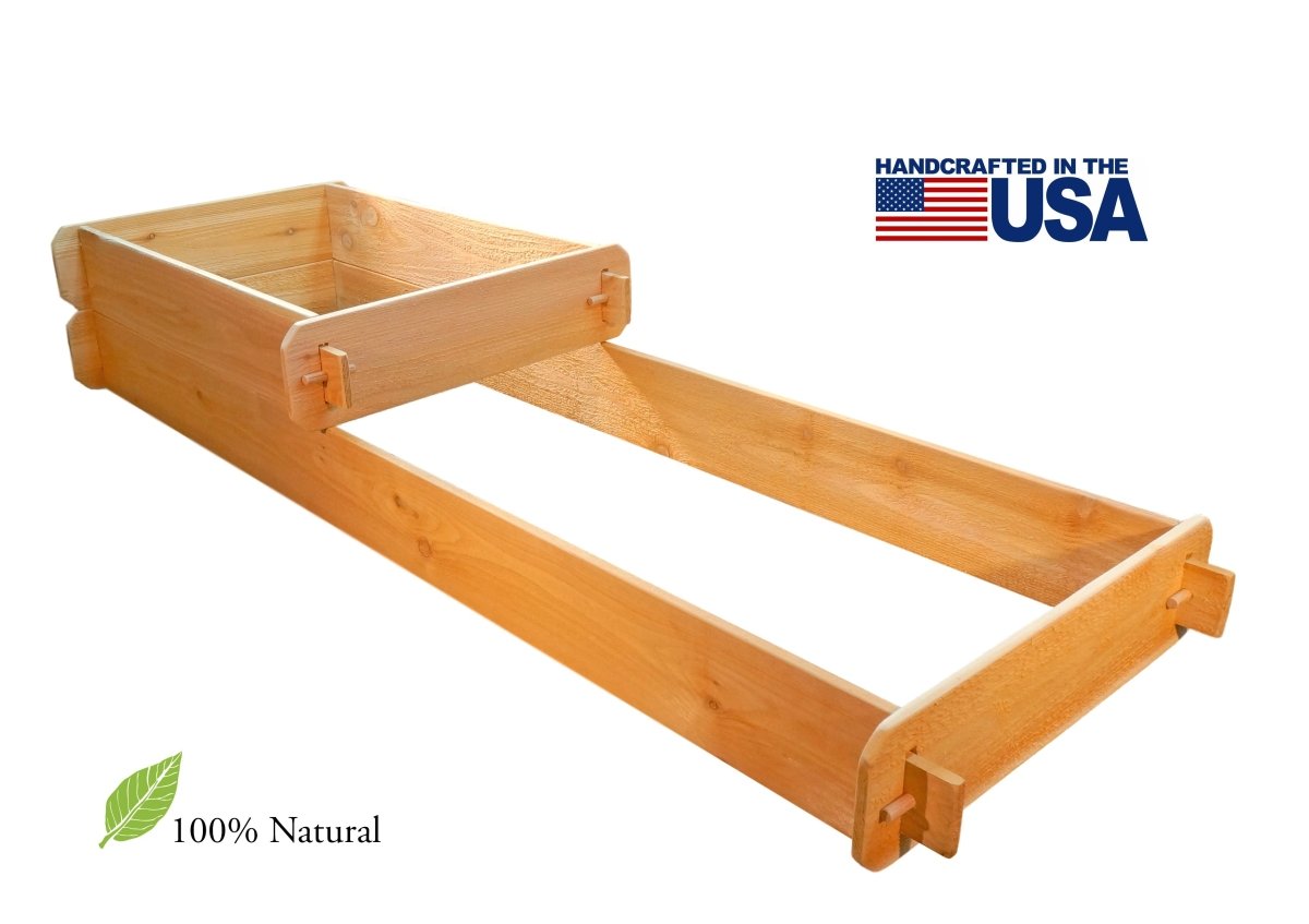 Timberlane Gardens Raised Garden Bed Kit 2 Tiered (2x3 2x6) Select Cedar - Ed's Plant Shop