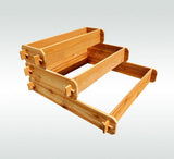 Timberlane Gardens Raised Garden Bed Kit 3 Tiered (1x3 2x3 3x3) Select Cedar Elevated Planter - Ed's Plant Shop