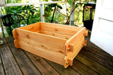 Timberlane Gardens Raised Garden Bed Kit Double Deep (Two 2x3) Select Cedar - Ed's Plant Shop