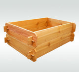 Timberlane Gardens Raised Garden Bed Kit Double Deep (Two 2x3) Select Cedar - Ed's Plant Shop
