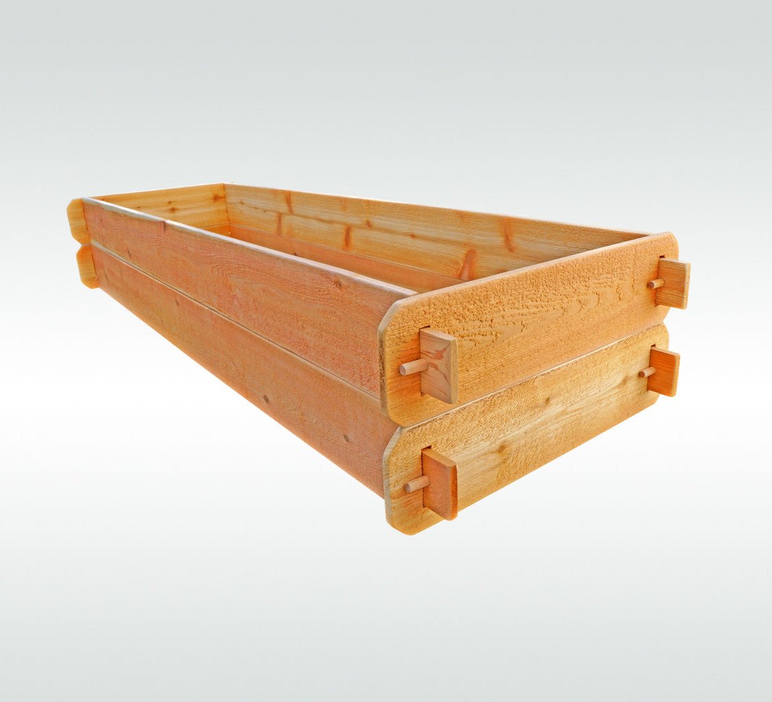 Timberlane Gardens Raised Garden Bed Kit Double Deep (Two 2x6) Select Cedar - Ed's Plant Shop