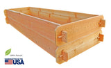 Timberlane Gardens Raised Garden Bed Kit Double Deep (Two 2x6) Select Cedar - Ed's Plant Shop
