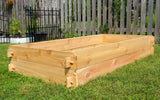 Timberlane Gardens Raised Garden Bed Kit Double Deep (Two 3x6) Select Cedar - Ed's Plant Shop
