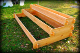 Timberlane Gardens Raised Garden Bed Kit Large 3 Tiered (1x6 2x6 3x6) Select Cedar Elevated Planter - Ed's Plant Shop