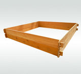 Timberlane Gardens Raised Garden Bed Kit Large Double Deep (Two 6x6) Select Cedar - Ed's Plant Shop