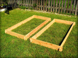 Timberlane Gardens Raised Garden Bed Kit Set (Two 3x6) Select Cedar - Ed's Plant Shop
