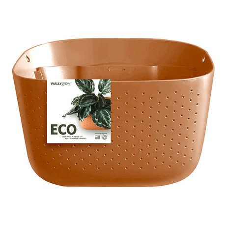 WallyGrow Eco Terracotta Wall Planter – Self - Watering Vertical Garden Kit - Ed's Plant Shop