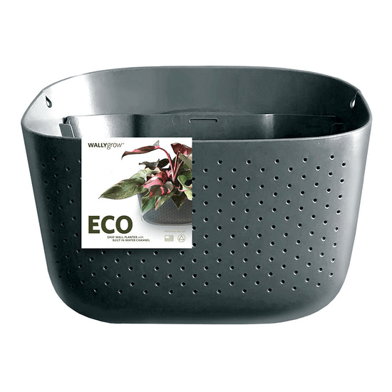WallyGrow Eco Wall Planter – Charcoal Vertical Garden Planter - Ed's Plant Shop