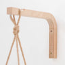 Walnut Or Birch Wall Hanger For Hanging Plants - Ed's Plant Shop