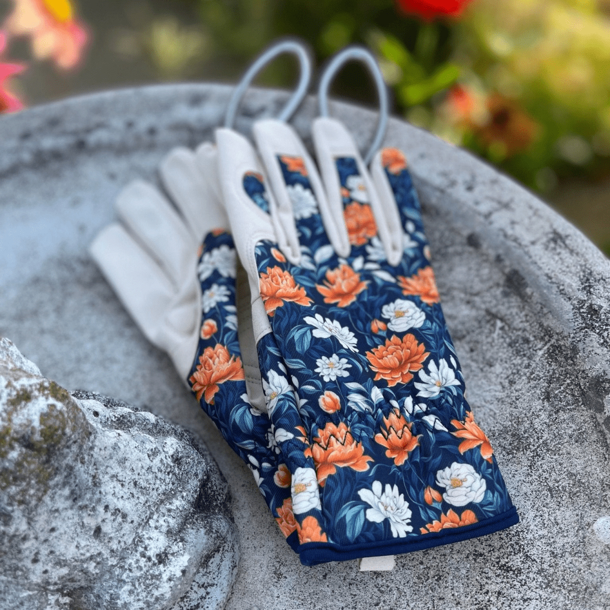 Women's Floral Gardening and Project Gloves "The Olivia"