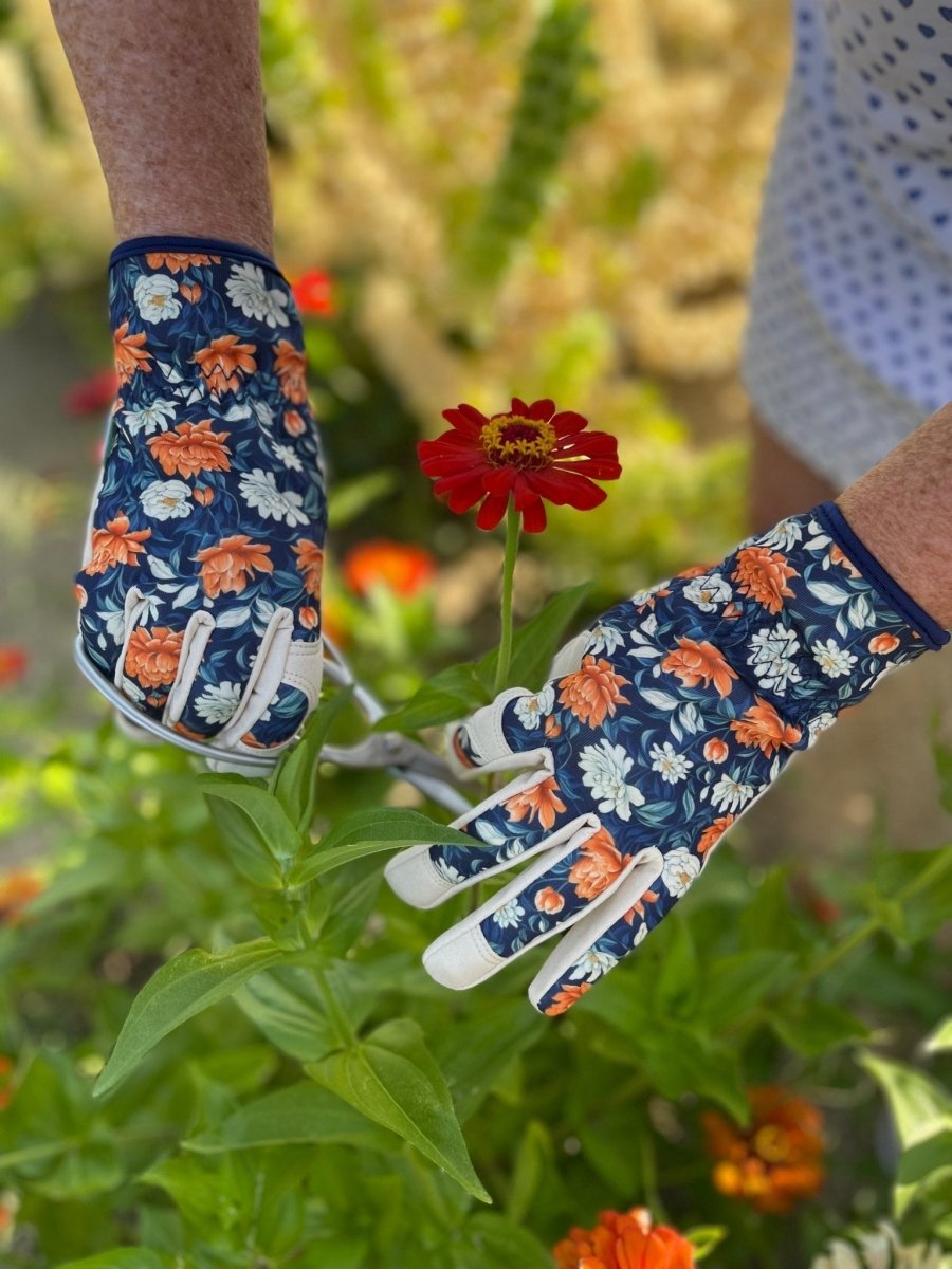 Women's Floral Gardening and Project Gloves "The Olivia"