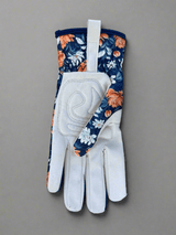 Women’s Floral “Olivia” Garden & Project Gloves – Reinforced Cotton Twill & Spandex - Ed's Plant Shop