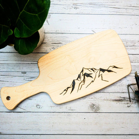 Wood Burned Cutting Board Kit - Ed's Plant Shop