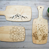 Wood Burned Cutting Board Kit - Ed's Plant Shop