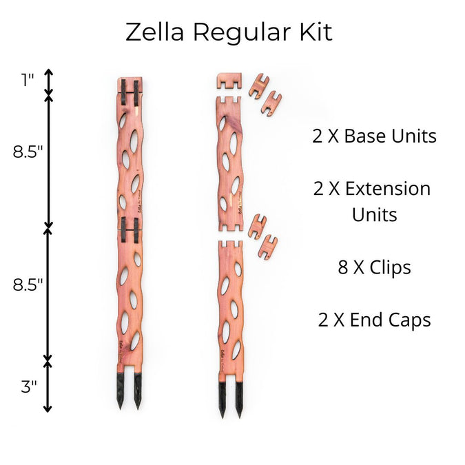 Wooden Extendable Plant Support & Trellis - Zella - Ed's Plant Shop