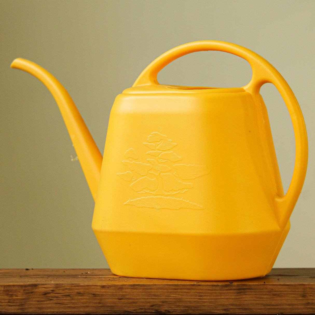 Watering Can Aqua Rite 1.2 Gal. (144 oz) Earthy Yellow - Ed's Plant Shop