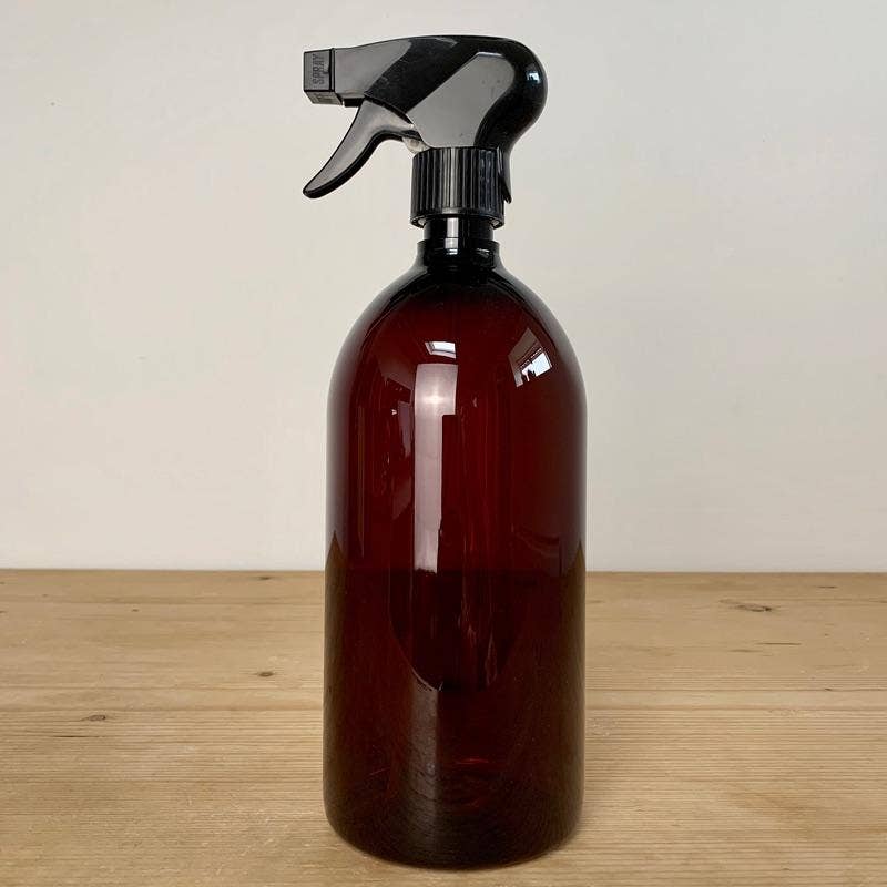 Brown Pharmacy Spray Bottle - Different Sizes Available - Ed's Plant Shop