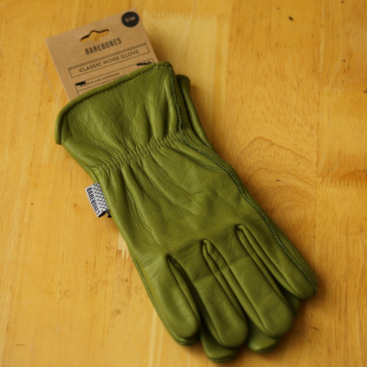 Classic Work Glove: Olive - Ed's Plant Shop