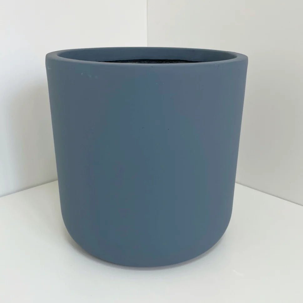 Cylindrical Fiberclay Planter - Various Colors Available - Ed's Plant Shop