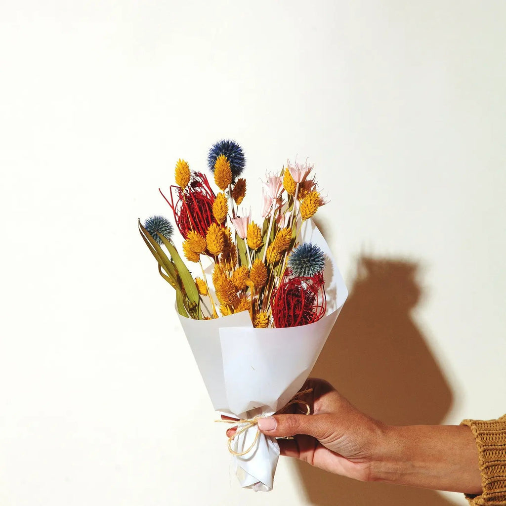 Dried Flower Bundle: Rainbow Bouquet Petite - Ed's Plant Shop