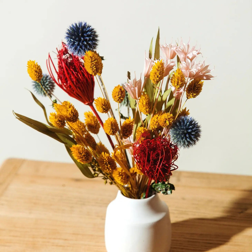Dried Flower Bundle: Rainbow Bouquet Petite - Ed's Plant Shop