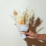 Dried Flower Bundle- The Cloud Bouquet - Ed's Plant Shop