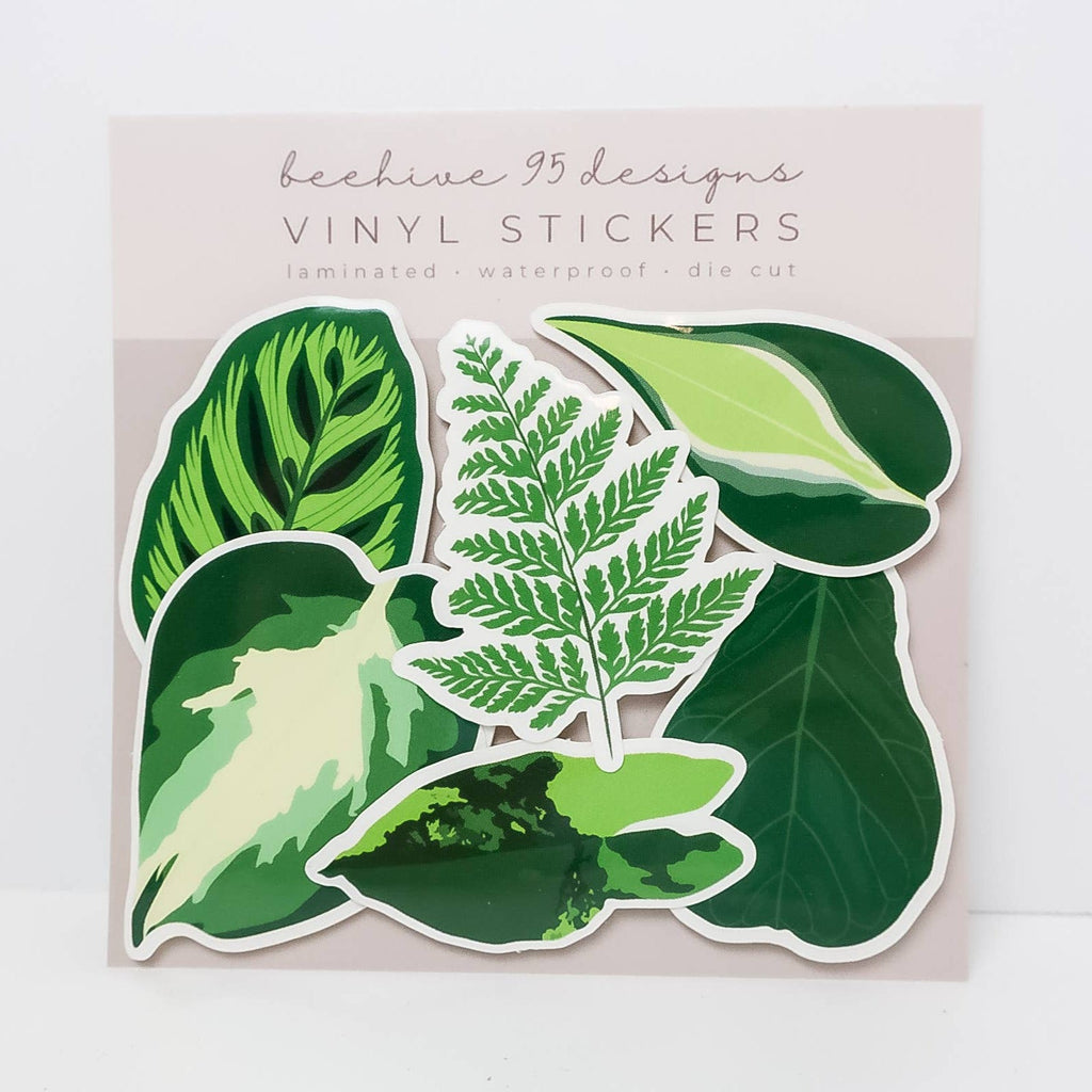 Houseplant Vinyl Sticker Packs - Ed's Plant Shop