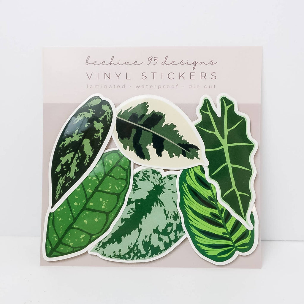 Houseplant Vinyl Sticker Packs - Ed's Plant Shop