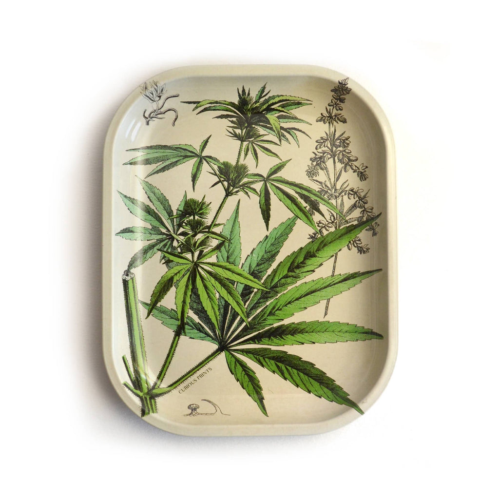 Metal Cannabis Ritual Tray - Ed's Plant Shop