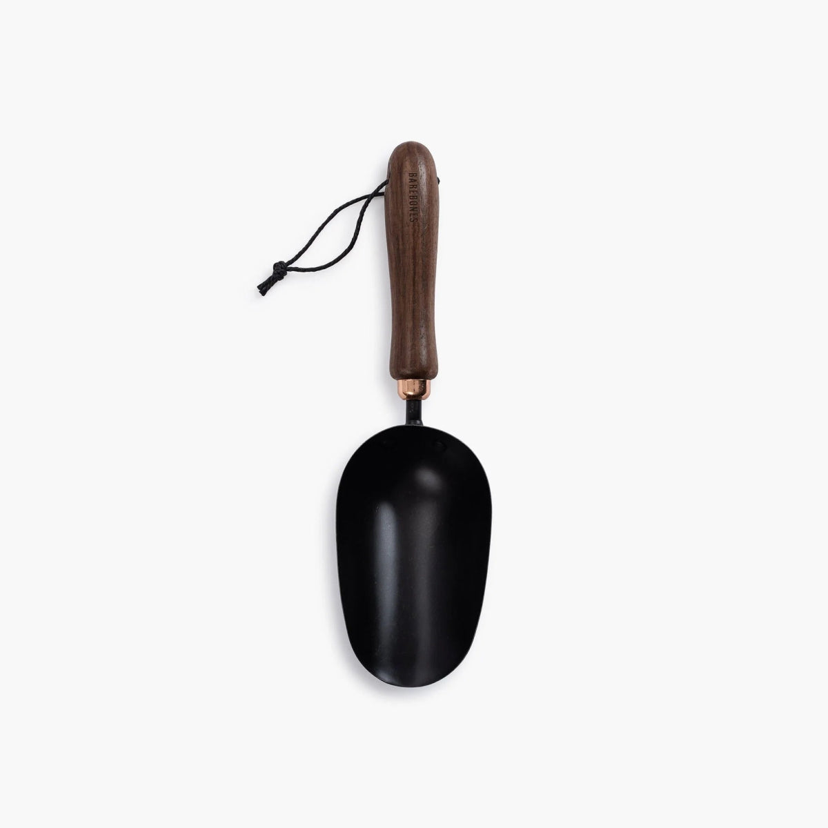 Oversized Garden Scoop with Walnut Handle - Ed's Plant Shop