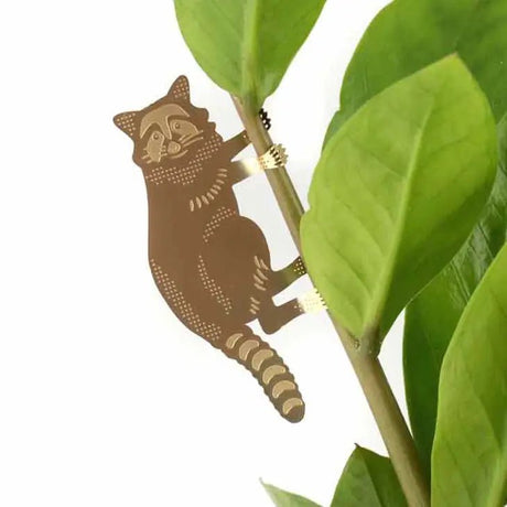 Cute Raccoon Decoration For Plants - Ed's Plant Shop