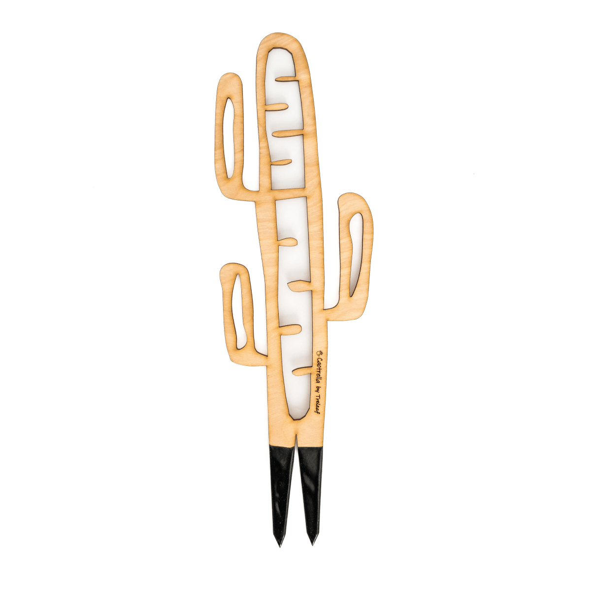 BARE™ Cactrella™ Customizable Wooden Plant Support Inspired by Barrel Cactus - Ed's Plant Shop