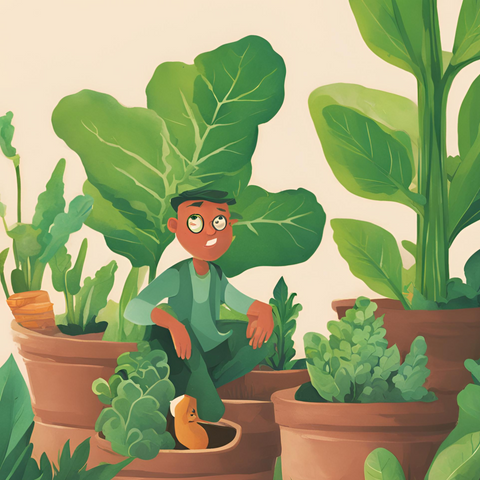 AI Generated Plant Prompt: Green Thumby