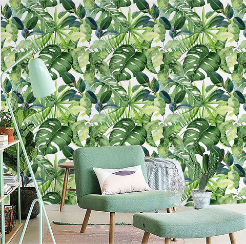 Monstera Print Wallpaper