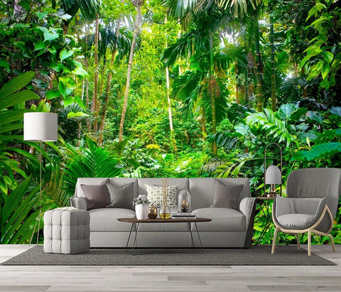 Realistic Jungle Wallpaper