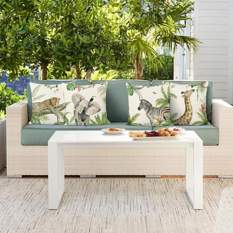 Jungle Throw Pillows
