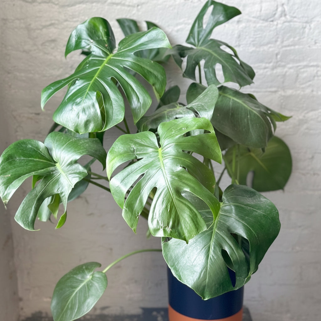 Large Monstera deliciosa for a bright apartment