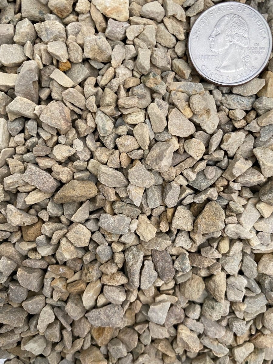 Saharan Gold Soil Topper by Sol Soils, a yellow dolomite decorative top dressing that helps deter pests and reduce splatter
